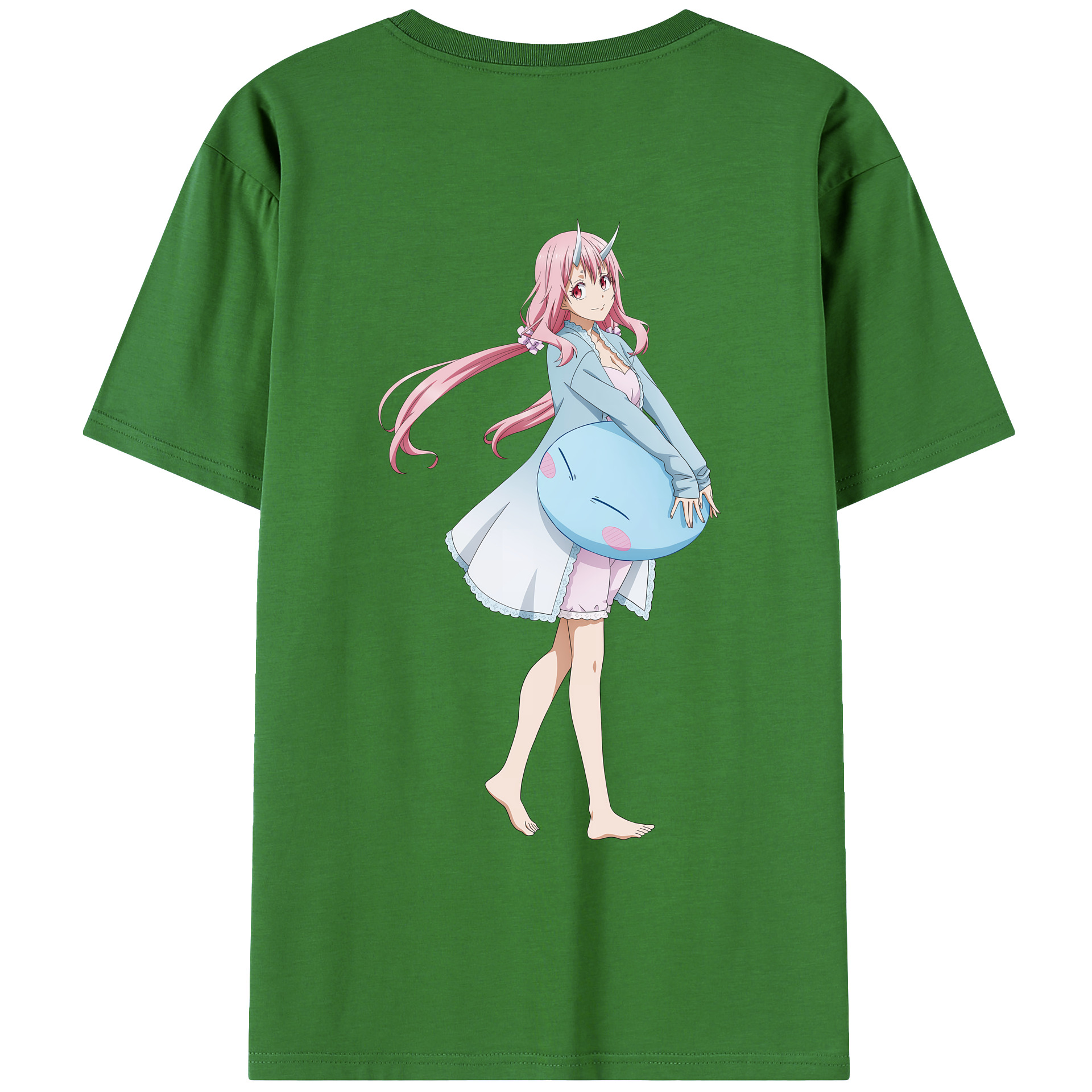 （画像用） 転スラ Regarding Reincarnated to Slime レディース半袖Tシャツ(バックプリント)